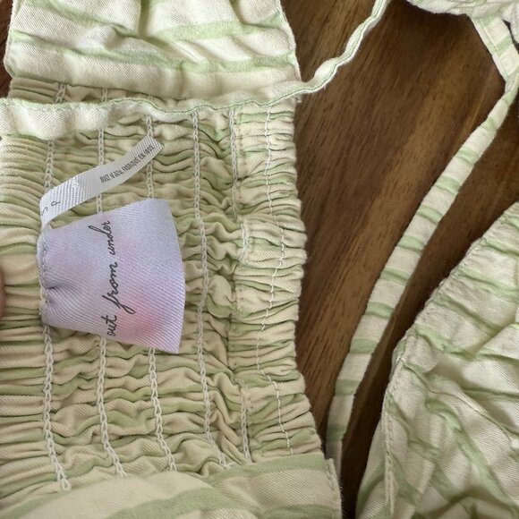 Urban Outfitters Crop top Bra Top Women's SMALL Tie At Waist Festival Boho Y2K - Picture 4 of 8
